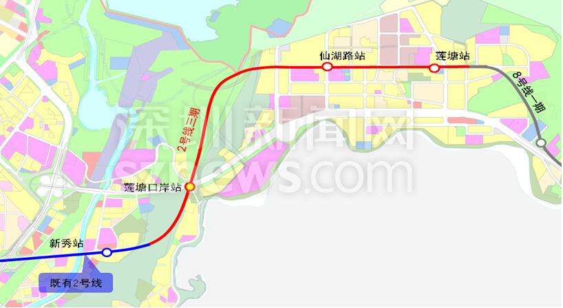 深圳地鐵2號(hào)線東延段（站點(diǎn)、線路圖、開通時(shí)間、最新消息）