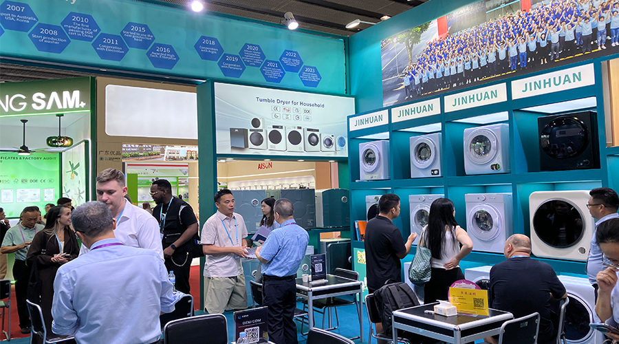 廣交會(huì)新老朋友齊聚，金環(huán)電器展位人氣旺